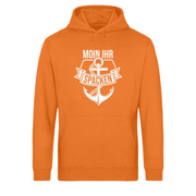 Moin ihr Spacken · Unisex Bio Hoodie ~ Mooinzen® - Küstenliebe GmbH