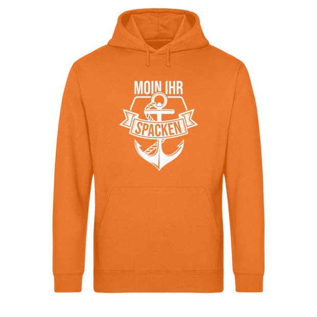 Moin ihr Spacken · Unisex Bio Hoodie ~ Mooinzen® - Küstenliebe GmbH