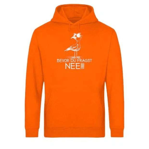 Möwe Nee · Unisex Bio Hoodie ~ Mooinzen - Küstenliebe GmbH