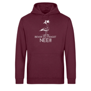 Möwe Nee · Unisex Bio Hoodie ~ Mooinzen - Küstenliebe GmbH