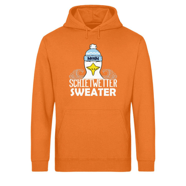 Schietwetter Sweater · Unisex Bio Hoodie ~ Mooinzen - Küstenliebe GmbH