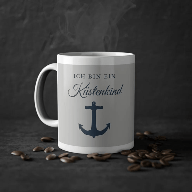 Tasse "Ich bin ein Küstenkind" ~ Mermainia® - Küstenliebe GmbH