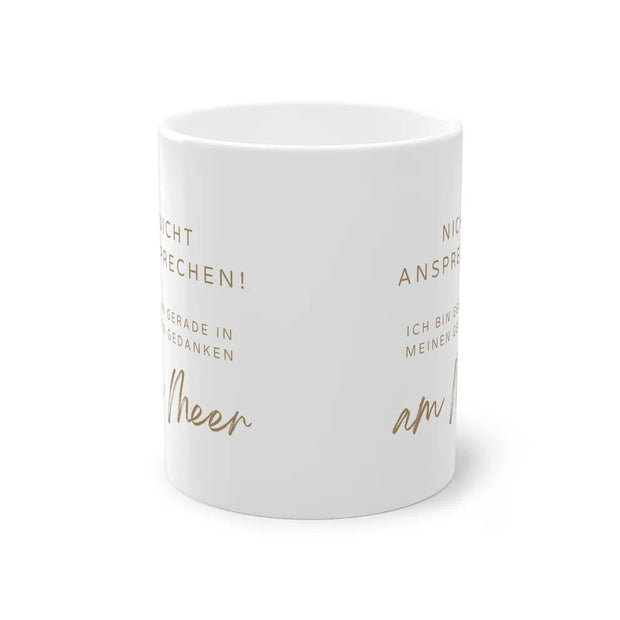 Tasse Spruchbild "am Meer" ~ Mermainia® - Küstenliebe GmbH