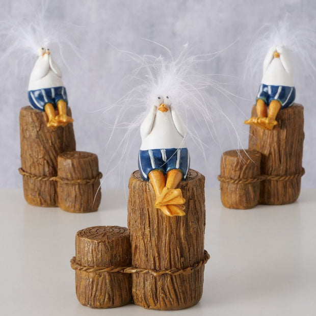 3er Set Deko Figuren Kantenhocker Beppie - Küstenliebe GmbH
