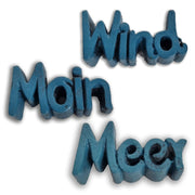 3er Set Maritime Deko Schrift Wind Meer Moin - Küstenliebe GmbH