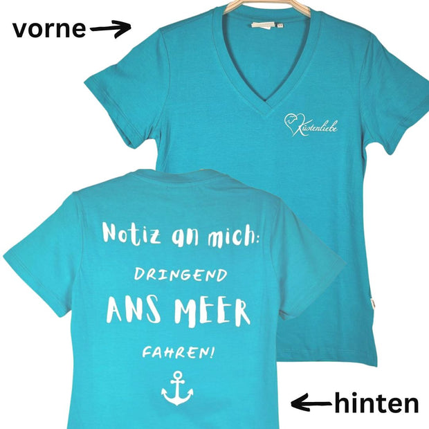 Exklusives Küstenliebe Damen T-Shirt Küstenspruch - Küstenliebe GmbH