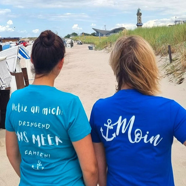 Exklusives Küstenliebe Damen T-Shirt Küstenspruch - Küstenliebe GmbH
