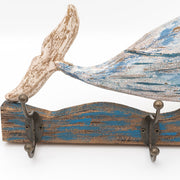 Maritime Hakenleiste Garderobe "Wal" aus Holz - Küstenliebe GmbH