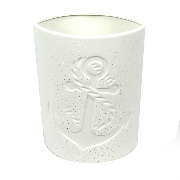 Maritime Porzellan Lampe Anker und Tau - Küstenliebe GmbH