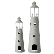 Maritimer Kerzenhalter Leuchtturm Teelichthalter Outdoor - Küstenliebe GmbH