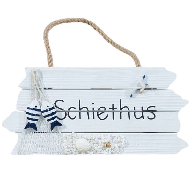 Maritimes Deko Schild Schiethus - Küstenliebe GmbH