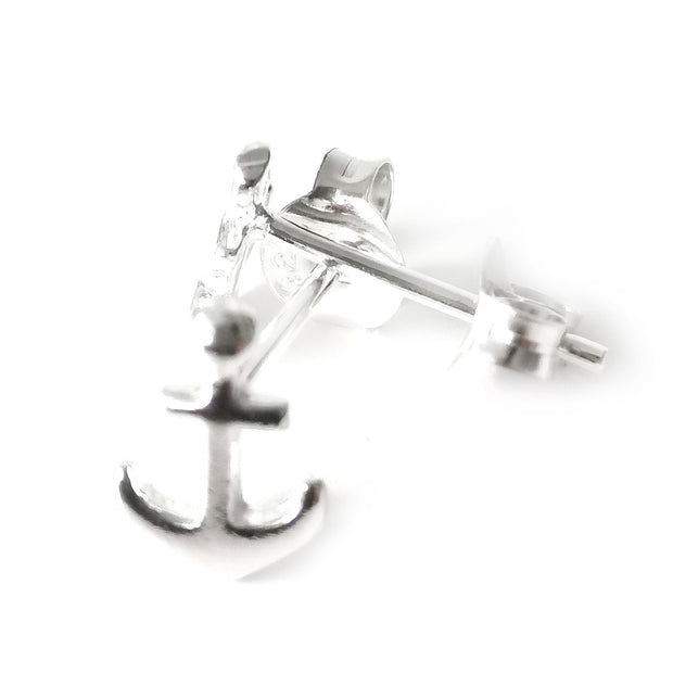 Silberpfeil Ohrringe Anker 0,9 cm Sterlingsilber ~ Johnny Ahoi® - Küstenliebe GmbH