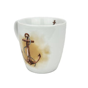 Tasse Jumbotasse Anker 480 ml maritimer Jumbobecher versch. Farben - Küstenliebe GmbH