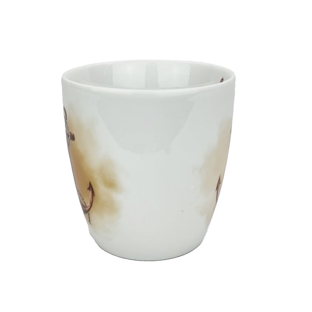 Tasse Jumbotasse Anker 480 ml maritimer Jumbobecher versch. Farben - Küstenliebe GmbH