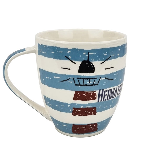 Tasse Jumbotasse Anker Leuchtturm 400 ml maritimer Jumbobecher - Küstenliebe GmbH