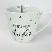 Tasse Jumbotasse Meer Anker 480 ml - Küstenliebe GmbH