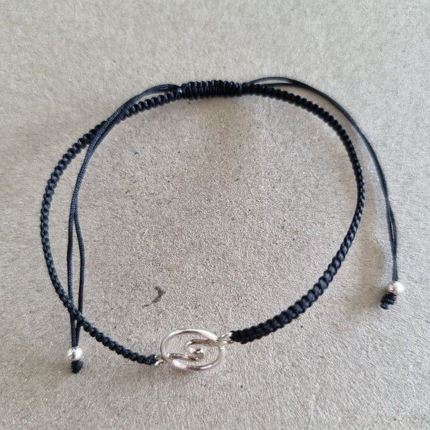 TRÖDELGESCHENK - Silberpfeil Armband Welle Silber 17 - 25 cm - Küstenliebe GmbH