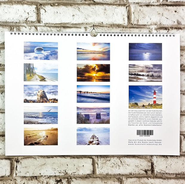 TRÖDELGESCHENK - Wandkalender Küstenliebe 2023 - Küstenliebe GmbH