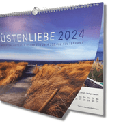 Wandkalender Küstenliebe 2024 Bilder Fotokalender - Küstenliebe GmbH